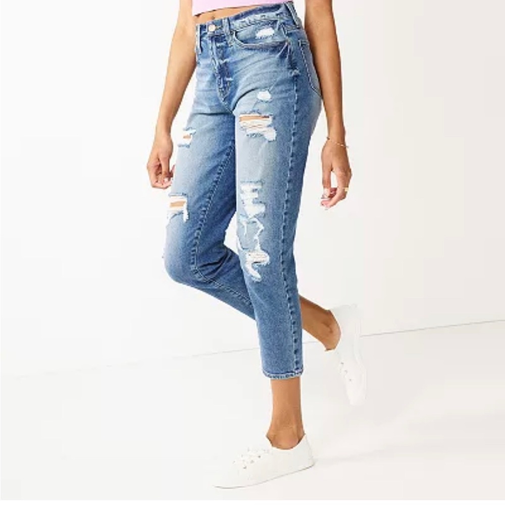 So High Rise Straight Jeans